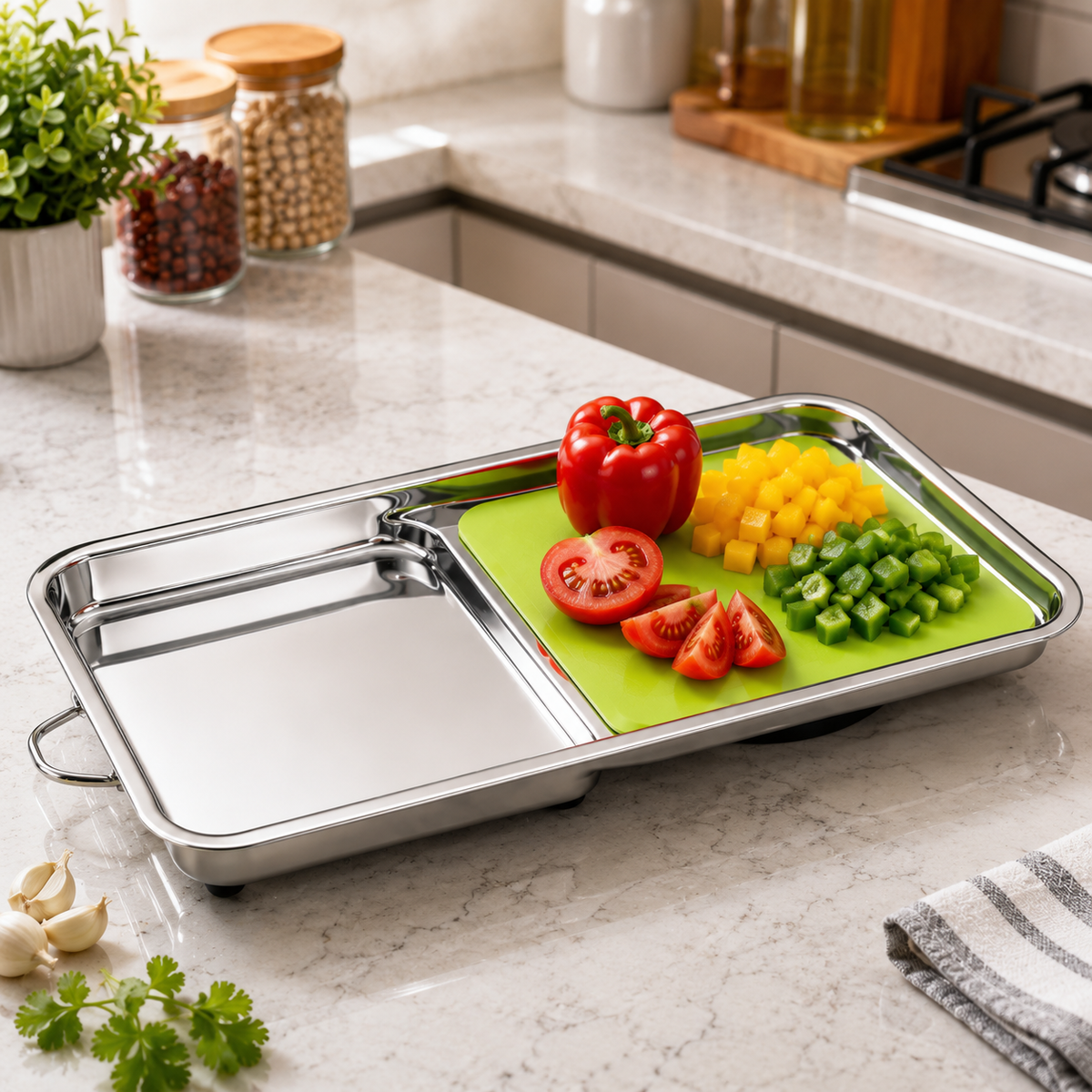 Regtangular Vegetable Chopper From Jvl