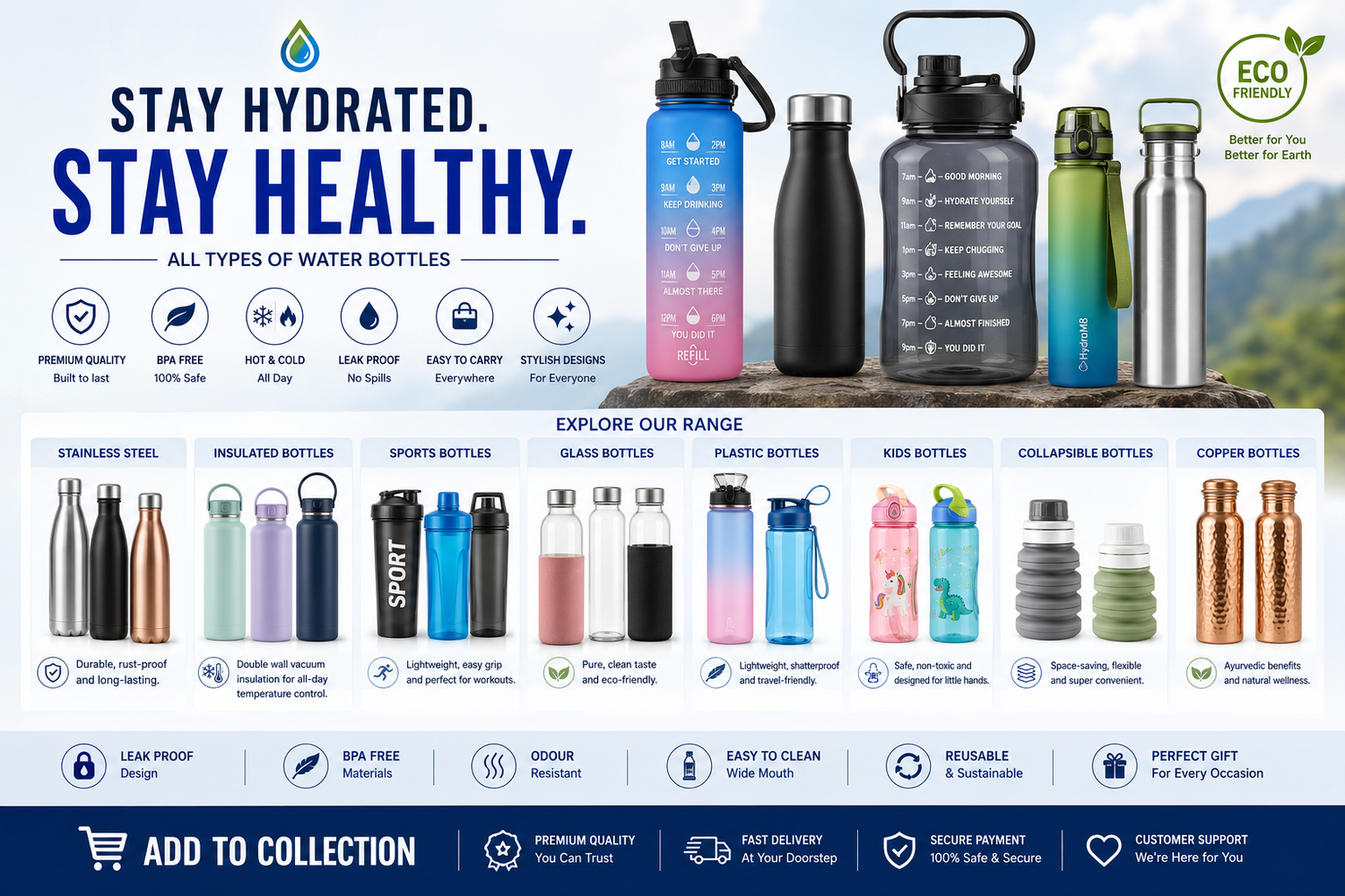 Water Bottles