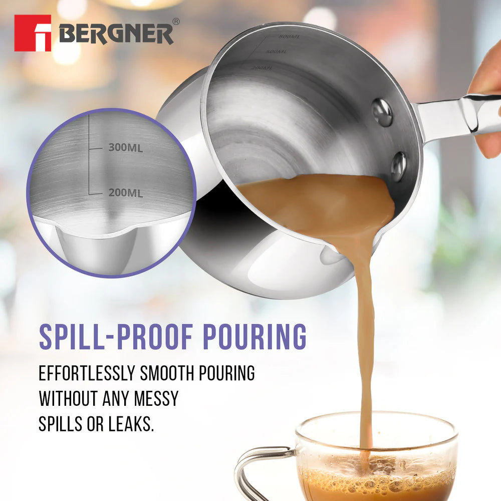 BE Essentials TriPro Tri-Ply 7 Pcs Cookware Set