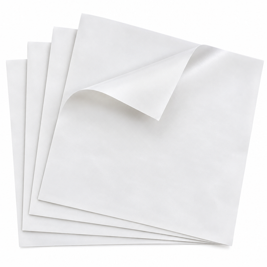 White Butter Paper Sheets ([2] Sheets, [30 * 30] cm) – Non-Stick Parchment Paper for Roti Maker |Obbattu | Puran Poli | Food Grade | Grease-Proof | for Baking | Cooking