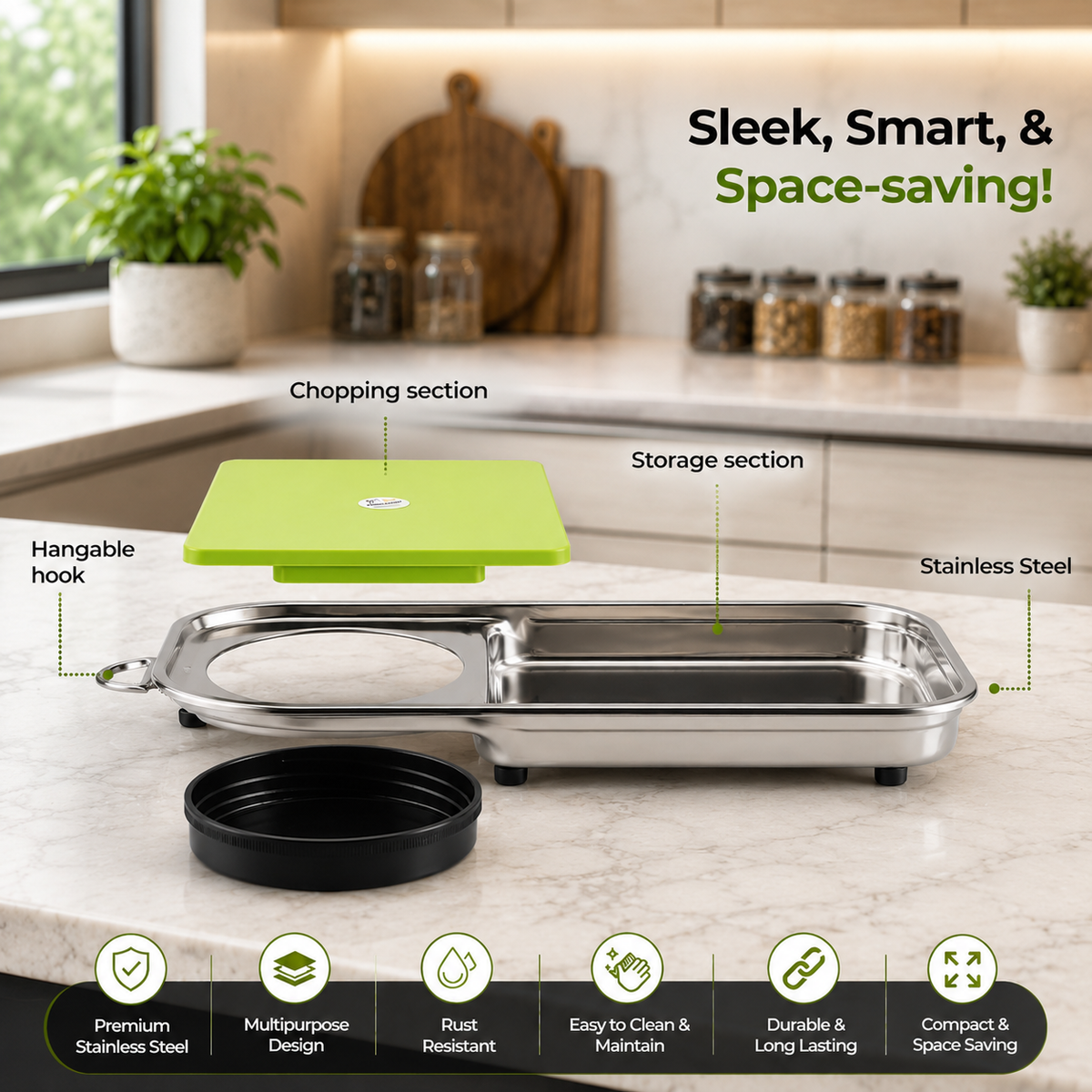 Regtangular Vegetable Chopper From Jvl