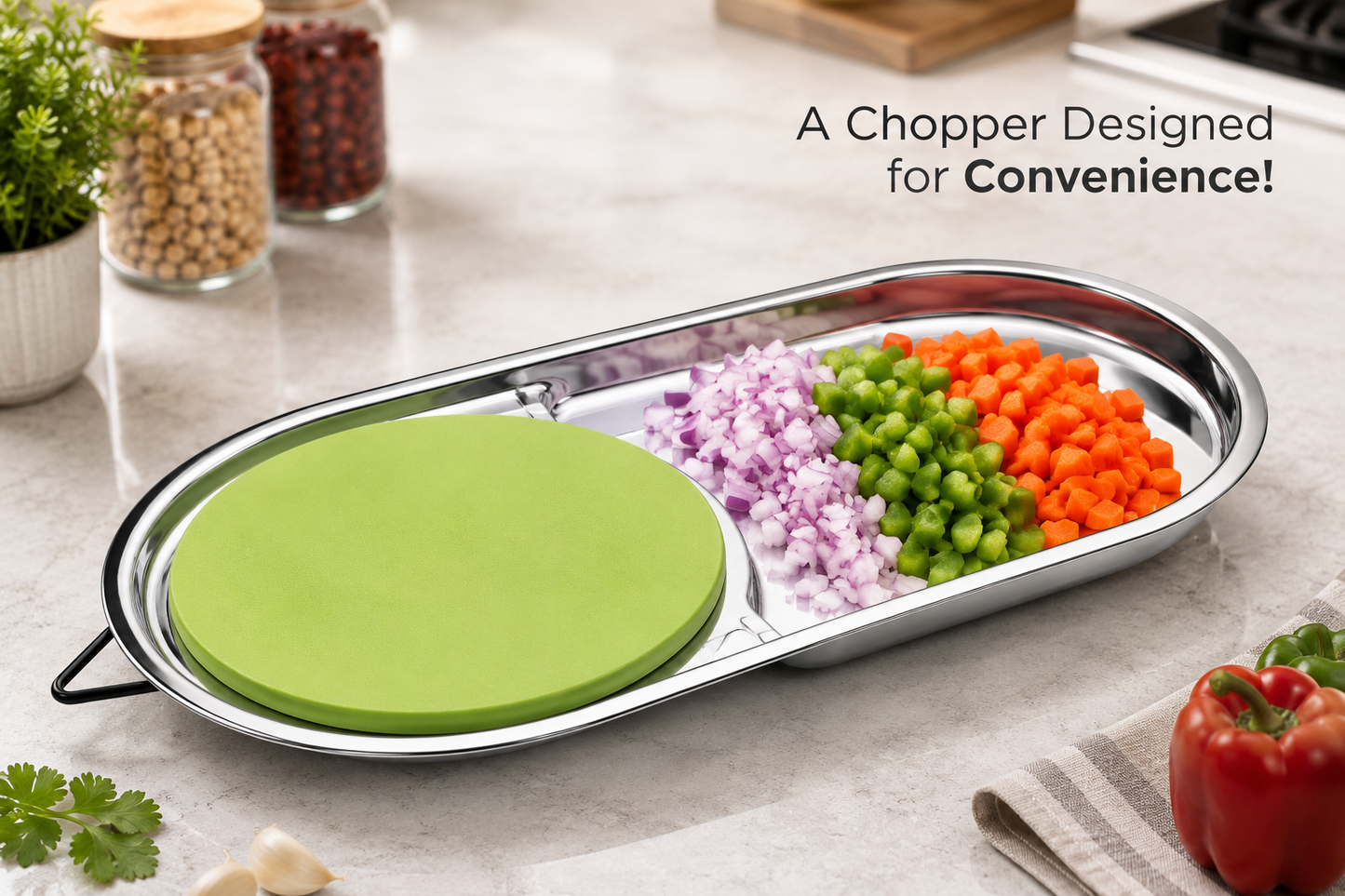 Capsule Vegetable Chopper From Jvl